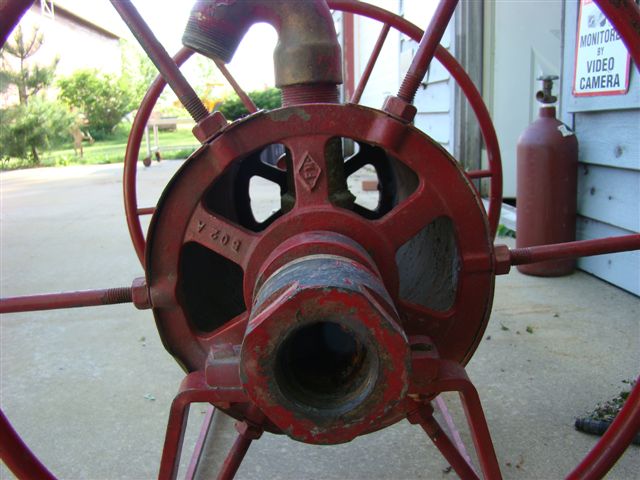 Manual Operated 1 1/2 fire hose reel with mounting stand
